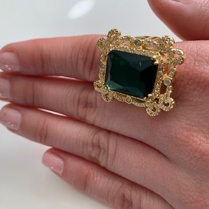Emerald Green Ring